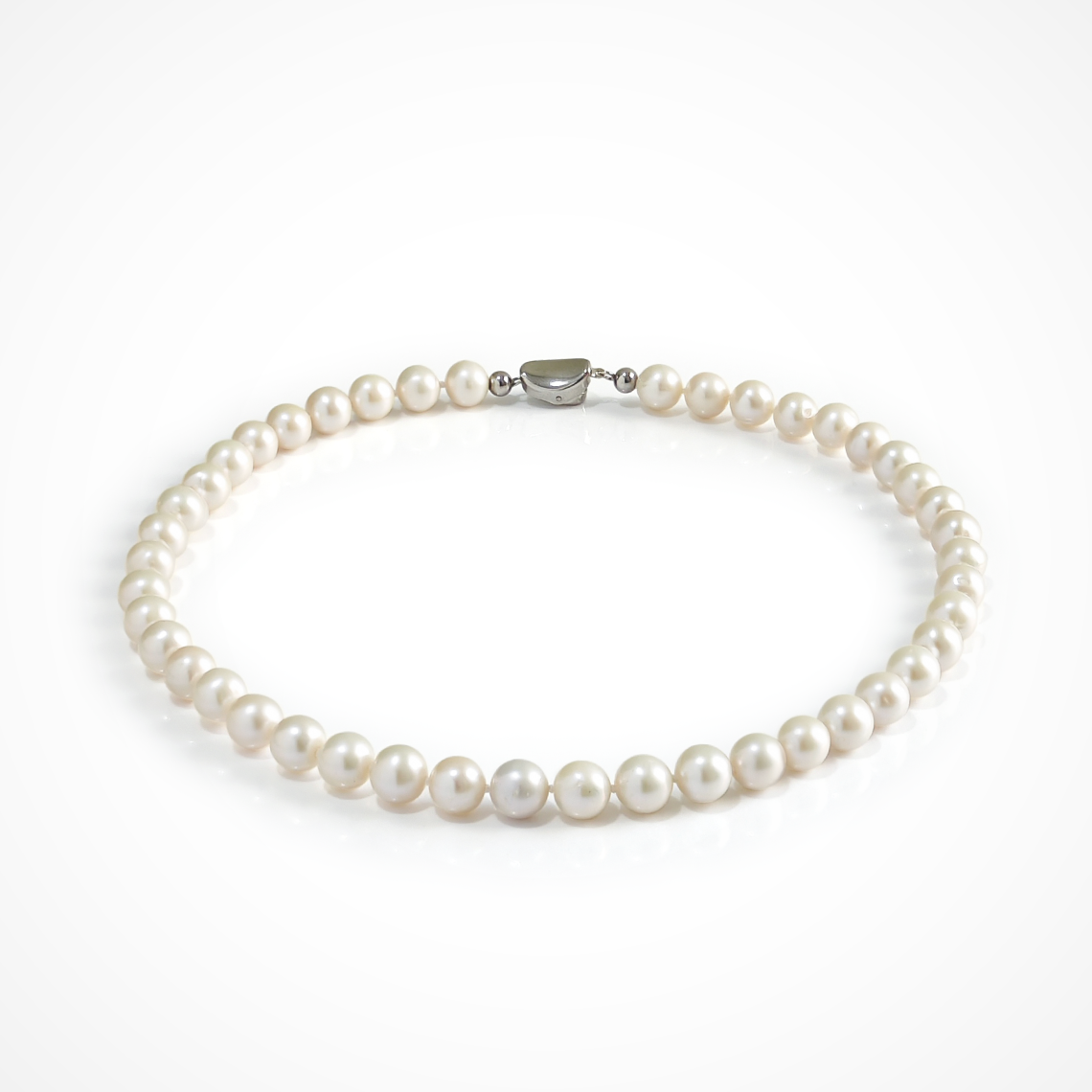 Best Seller 9-10mm Off Round Pearl Necklace