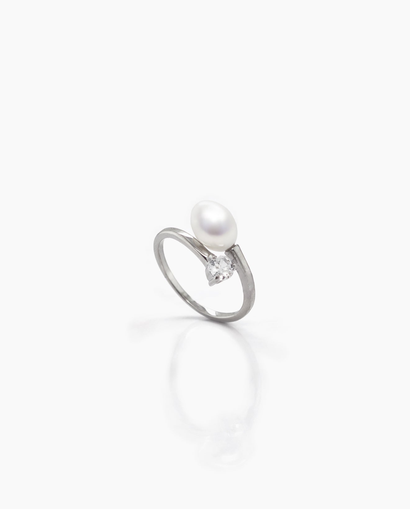 Bridal Bloom Ring in 925 Silver