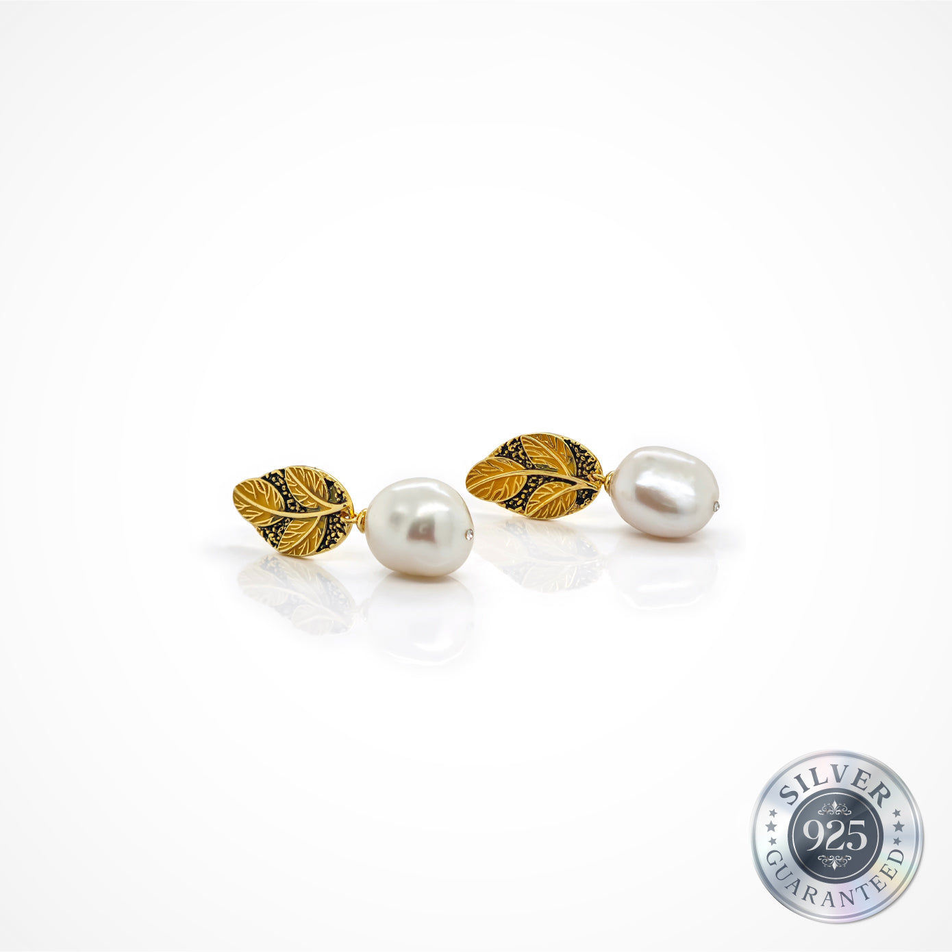 925 Silver Keshi Pearl Earring