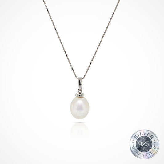 925 Silver Glow Pearl Pendant