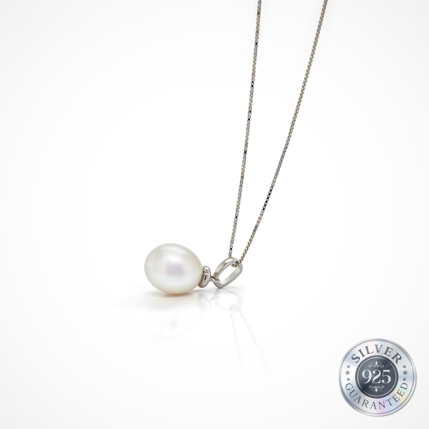 925 Silver Glow Pearl Pendant
