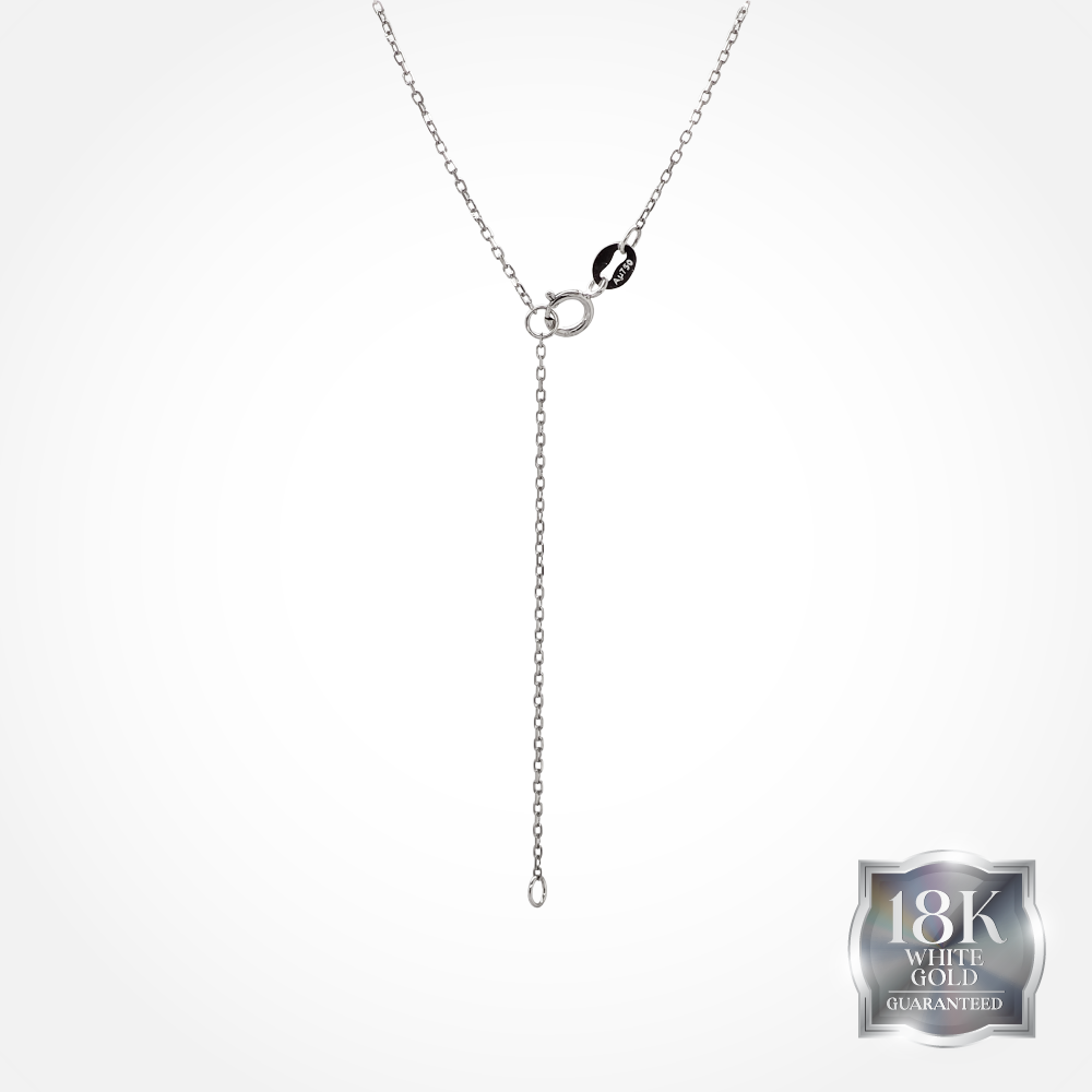 18K Gold White Southsea Divine Pendant