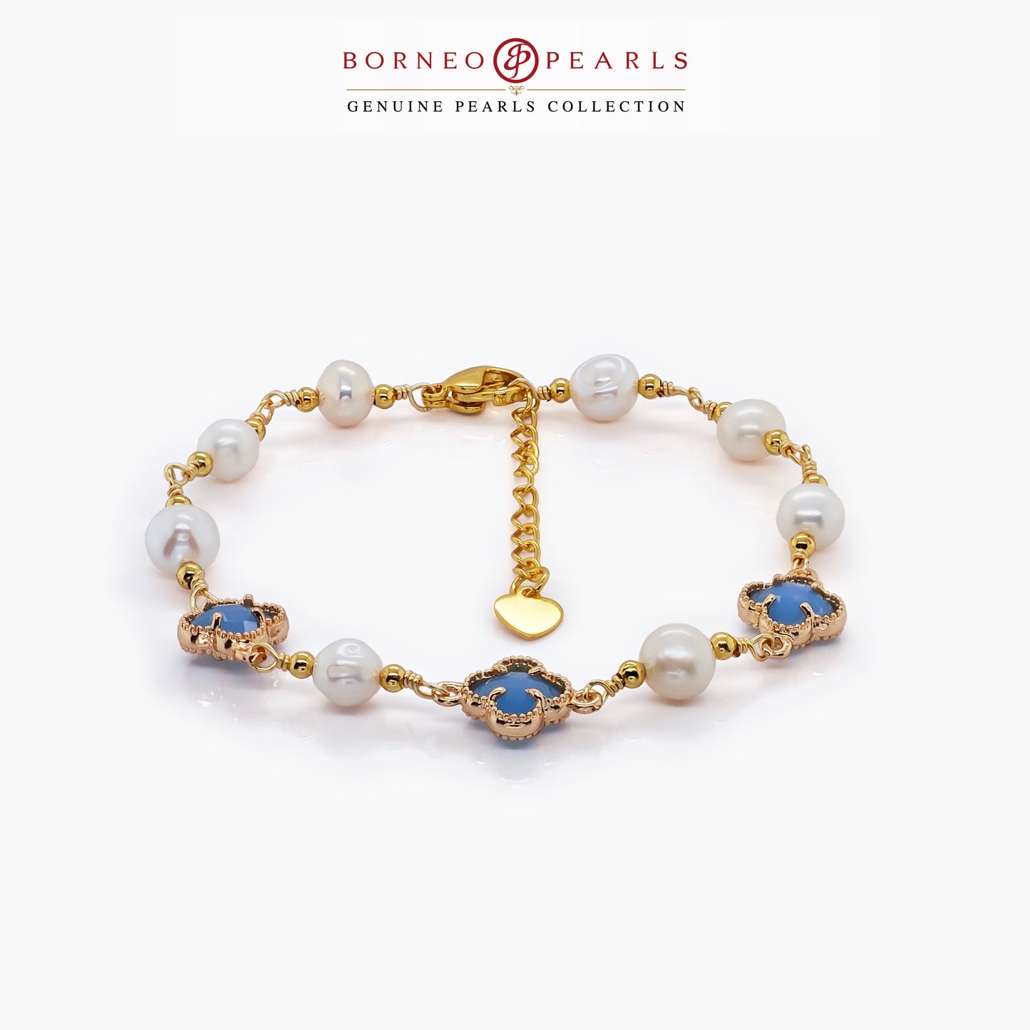 Pearl Clover Bracelet