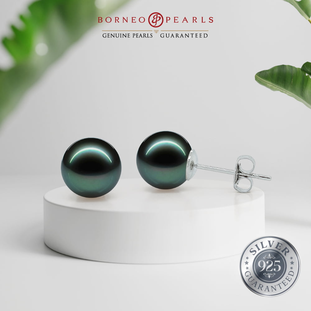 9-10mm Round Pearl Studs