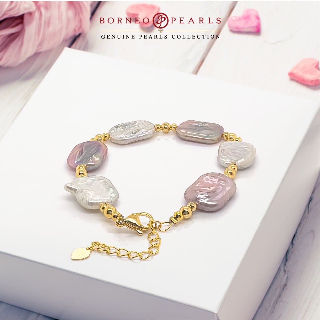 Biwa Pearl Bracelet