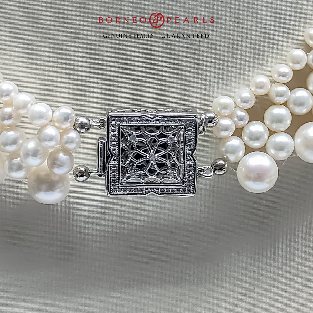 Dreamy Bridal Pearl Necklace