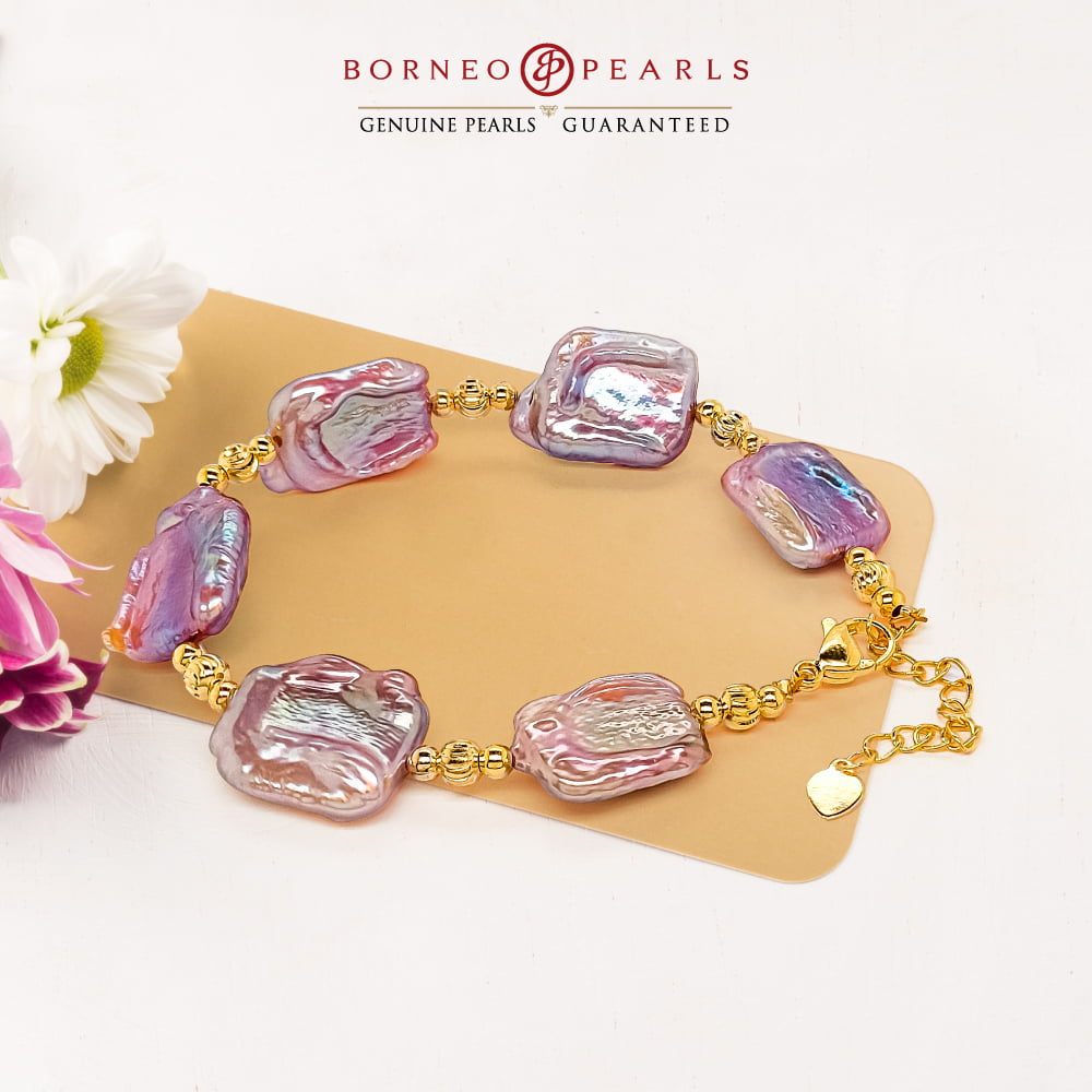 Biwa Pearl Bracelet