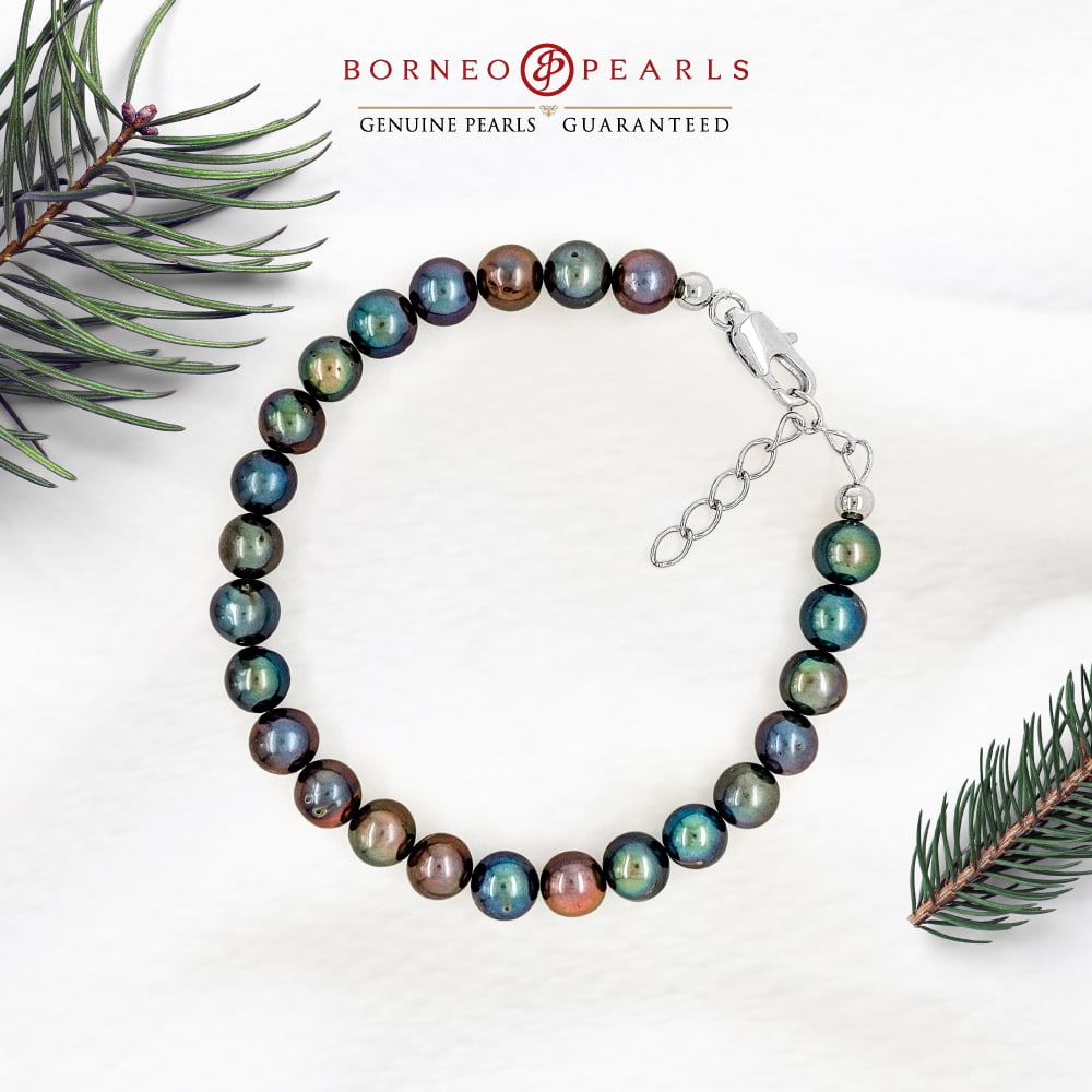 Classic 6-7mm Off Round Pearl Bracelet
