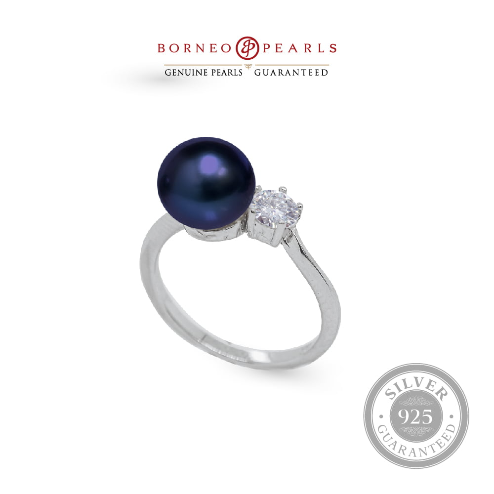 Classis 925 Silver Pearl Ring