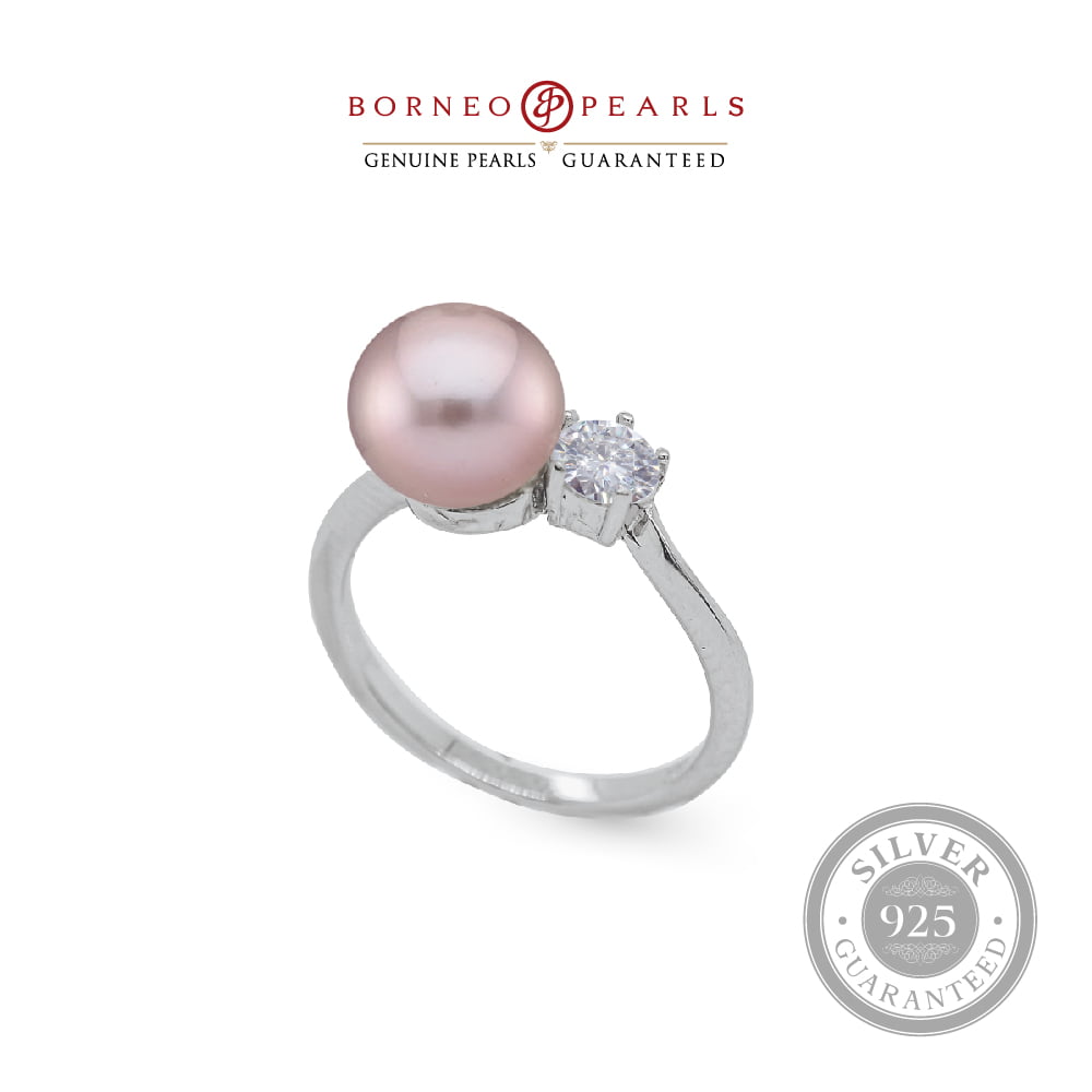 Classis 925 Silver Pearl Ring