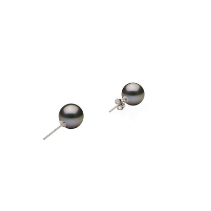 9-10mm Round Tahitian Pearl in 9k Gold
