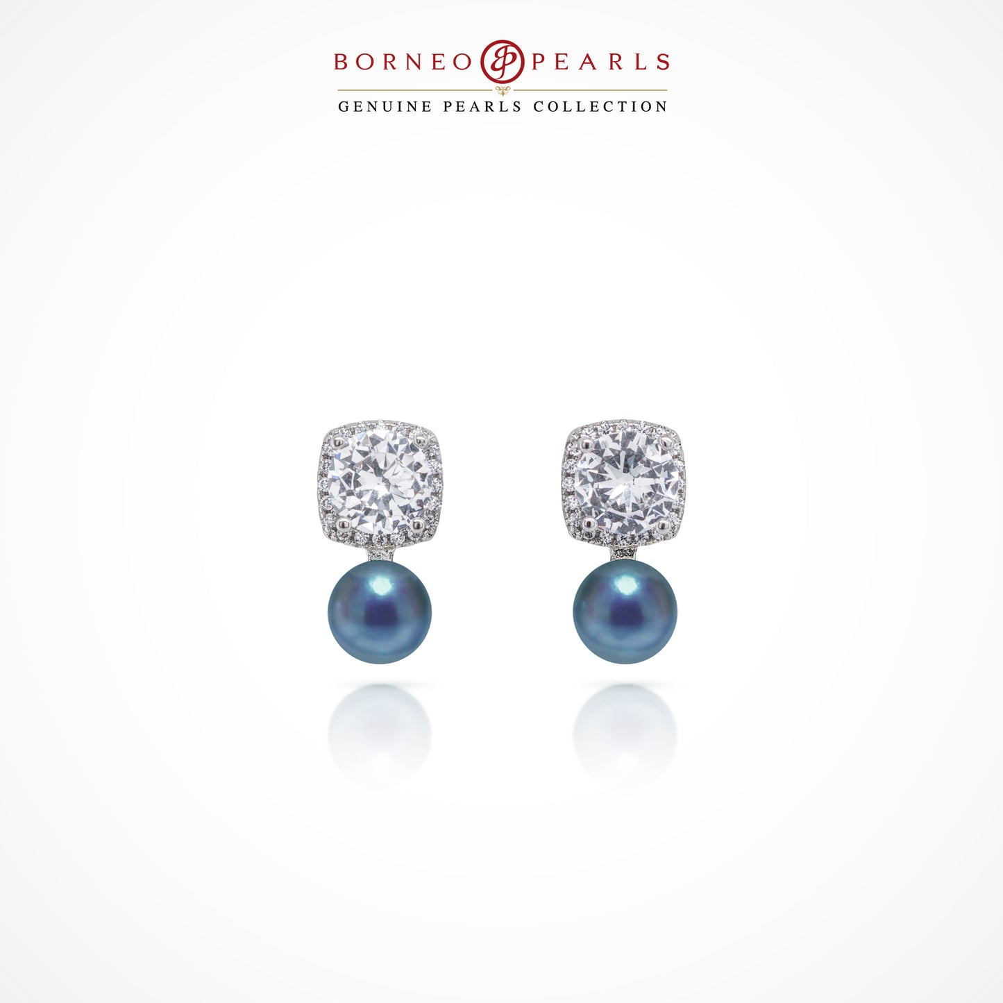 Radiant Pearl Stud Earrings