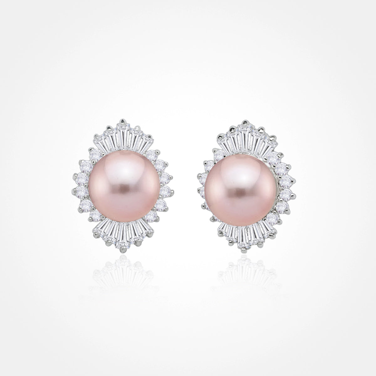 Sunburst Pearl Studs