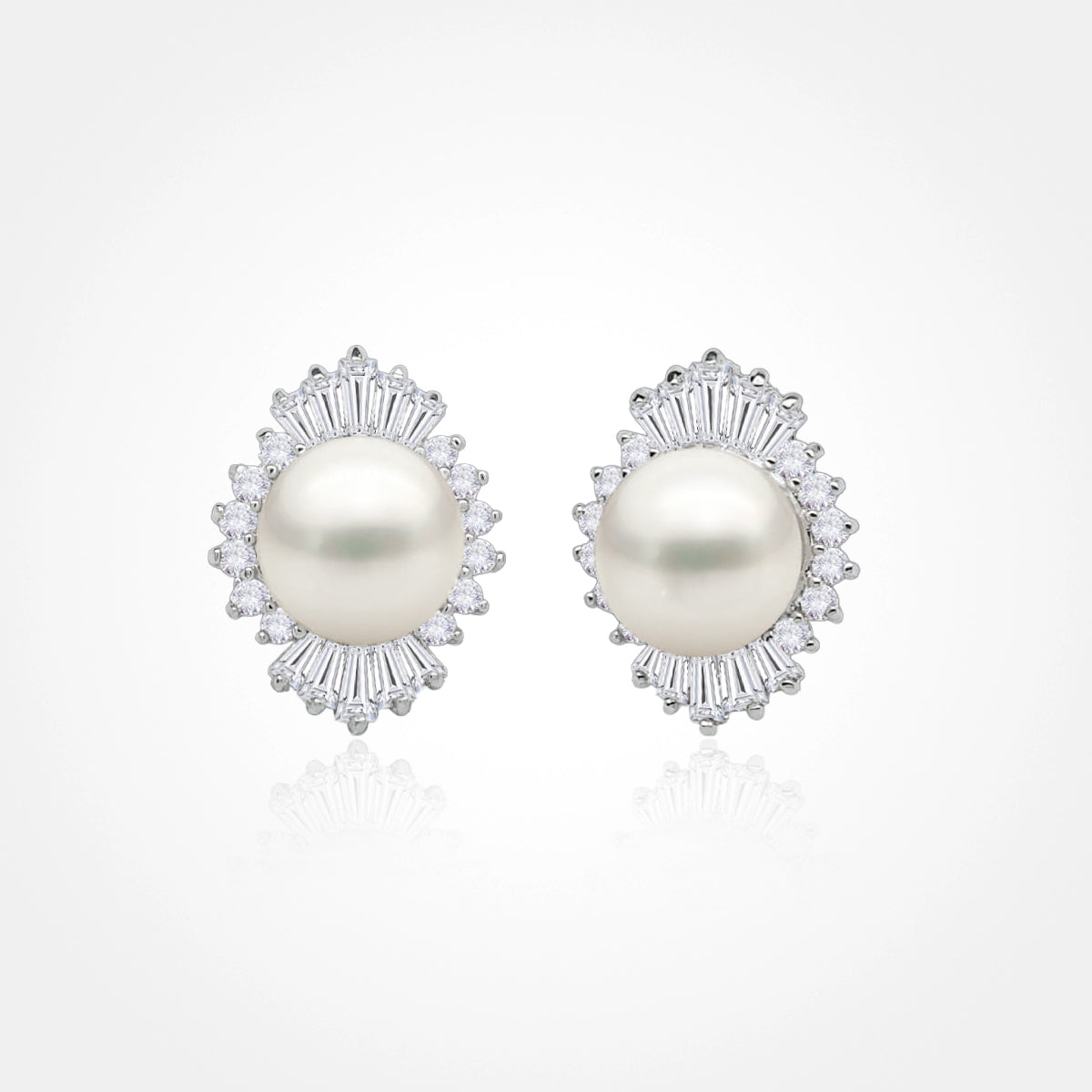 Sunburst Pearl Studs