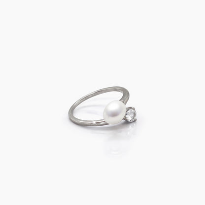 Bridal Bloom Ring in 925 Silver