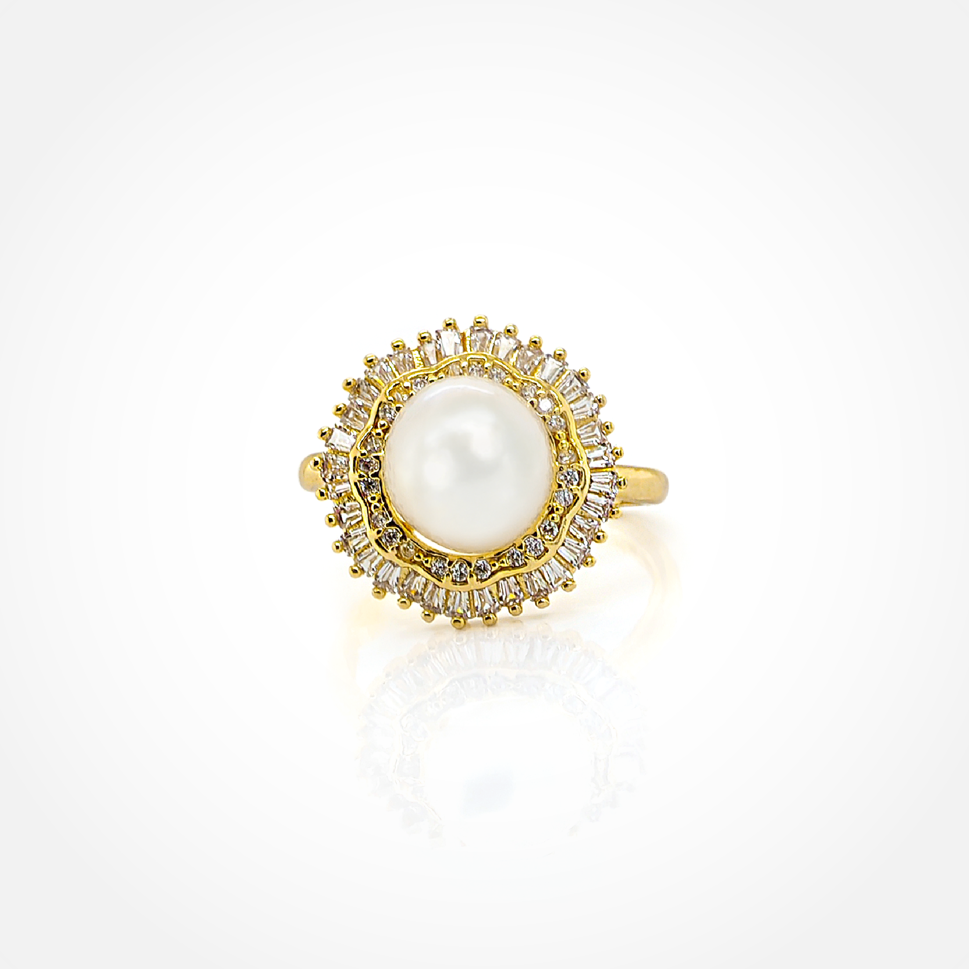 Stella Adjustable Pearl Ring – Borneo Pearls