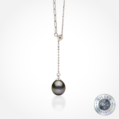 925 Silver Tahitian Teardrop Pendant