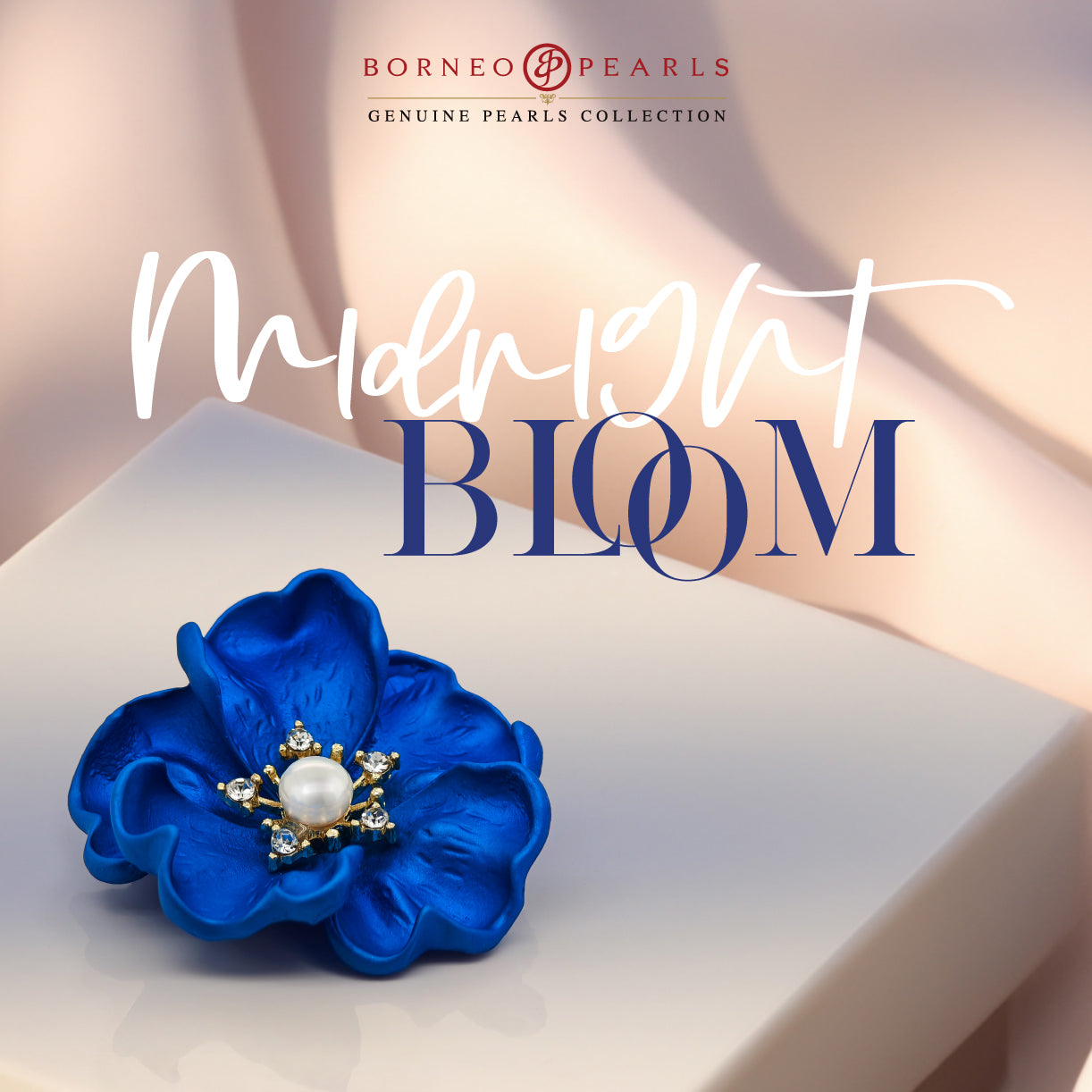 Midnight Bloom Brooch