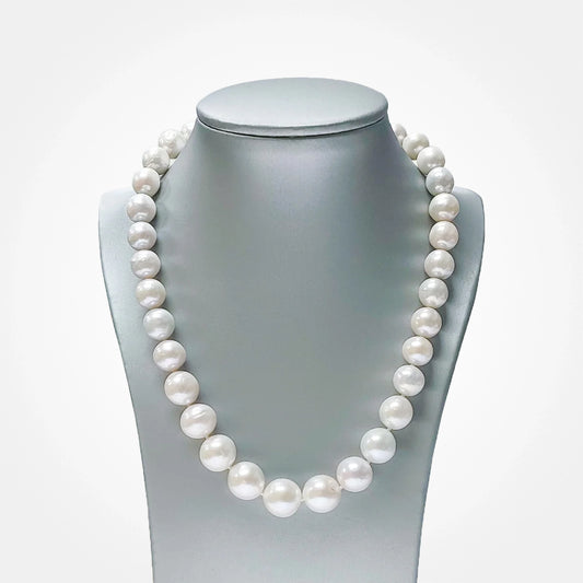 Luxurious 11-16mm Round Pearl Necklace