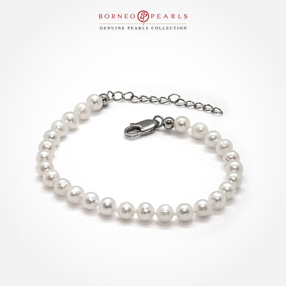 5-6mm Petite Off Round Bracelet