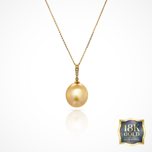 18K Gold Golden Southsea Amoré Pendant
