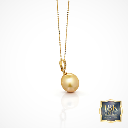 18K Gold Golden Southsea Amoré Pendant
