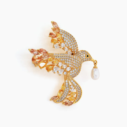 Elegant Pearl Brooch Collection