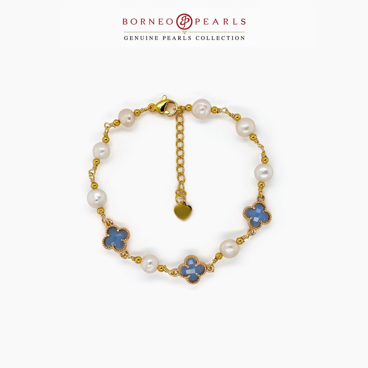Pearl Clover Bracelet