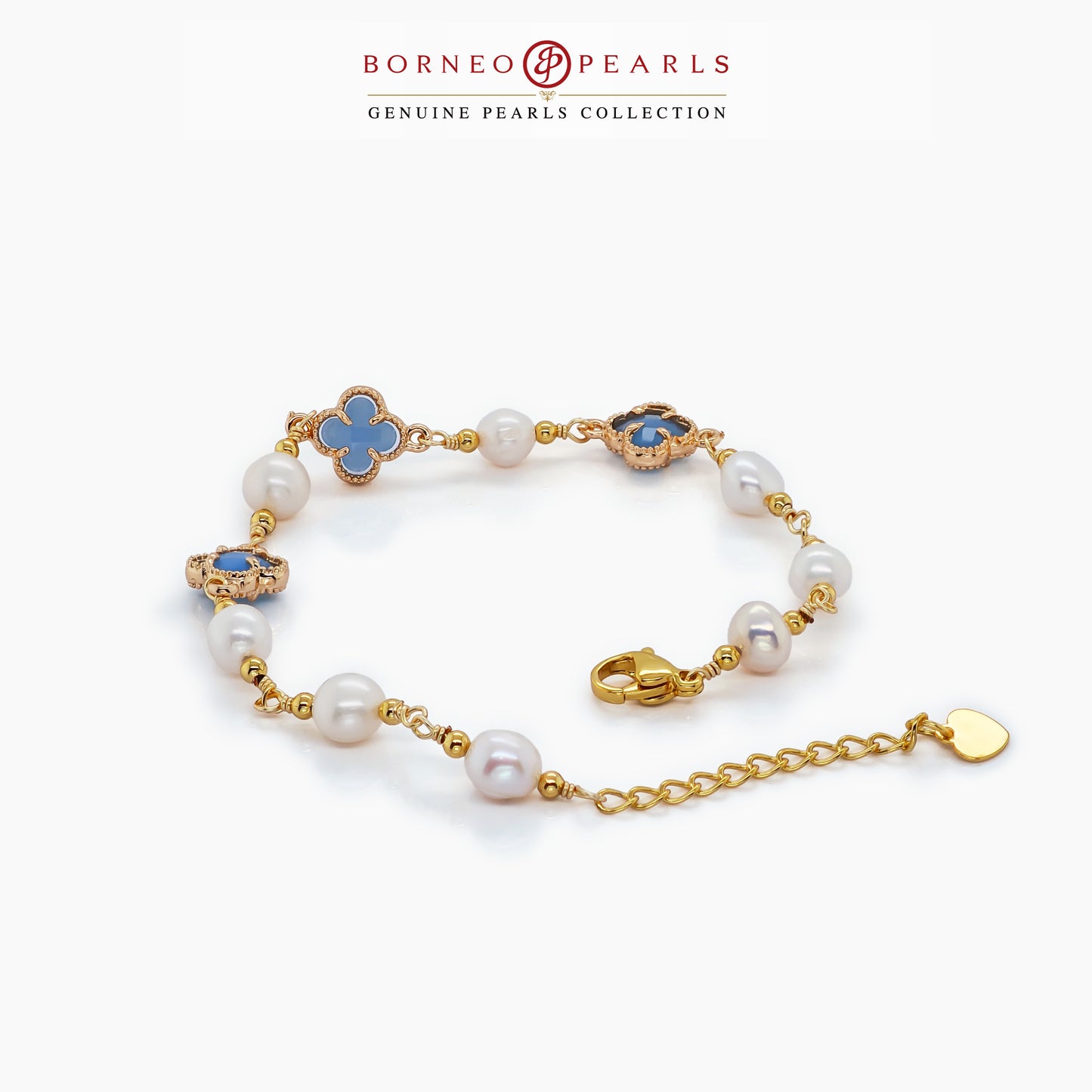 Pearl Clover Bracelet