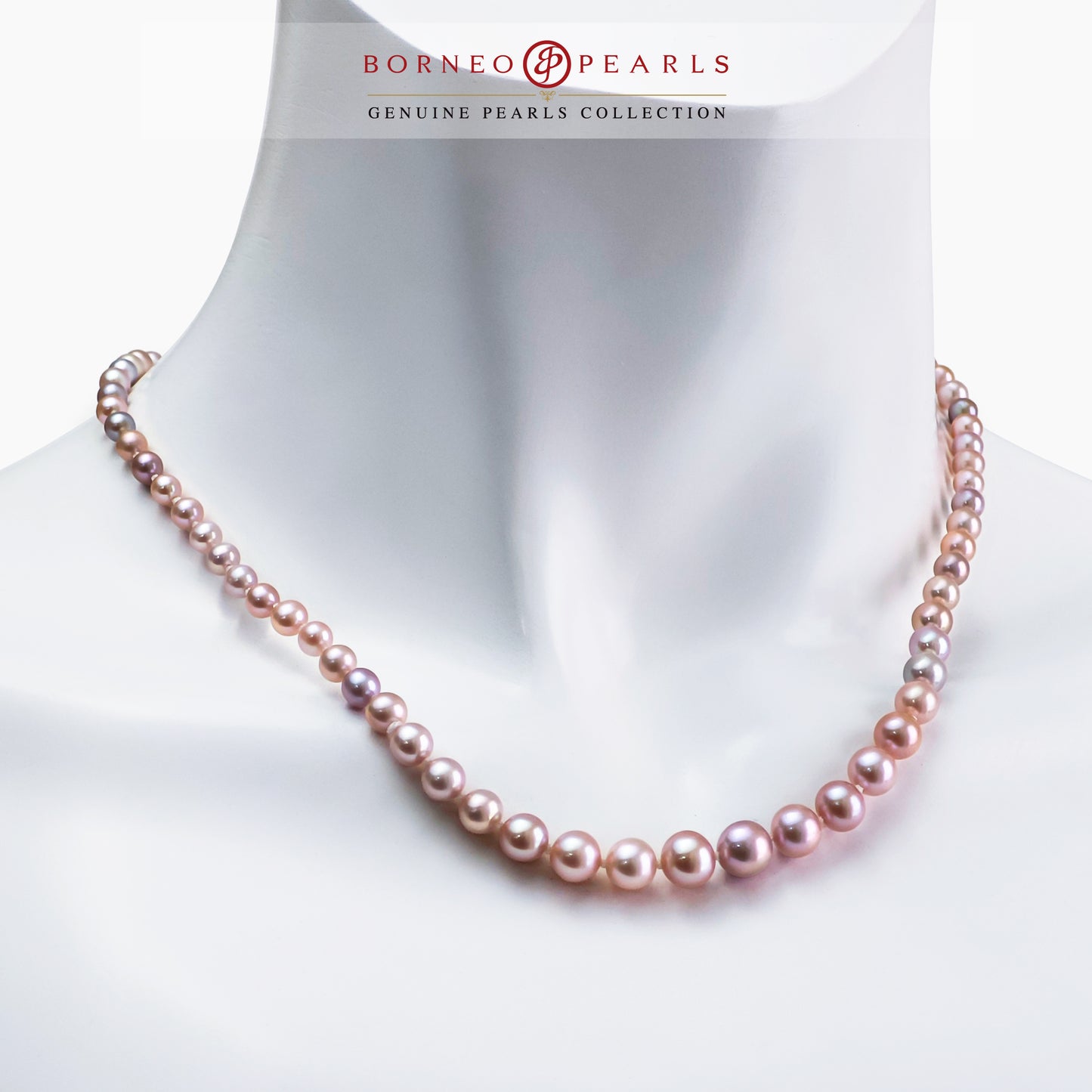 Lavender Grace Pearl Necklace