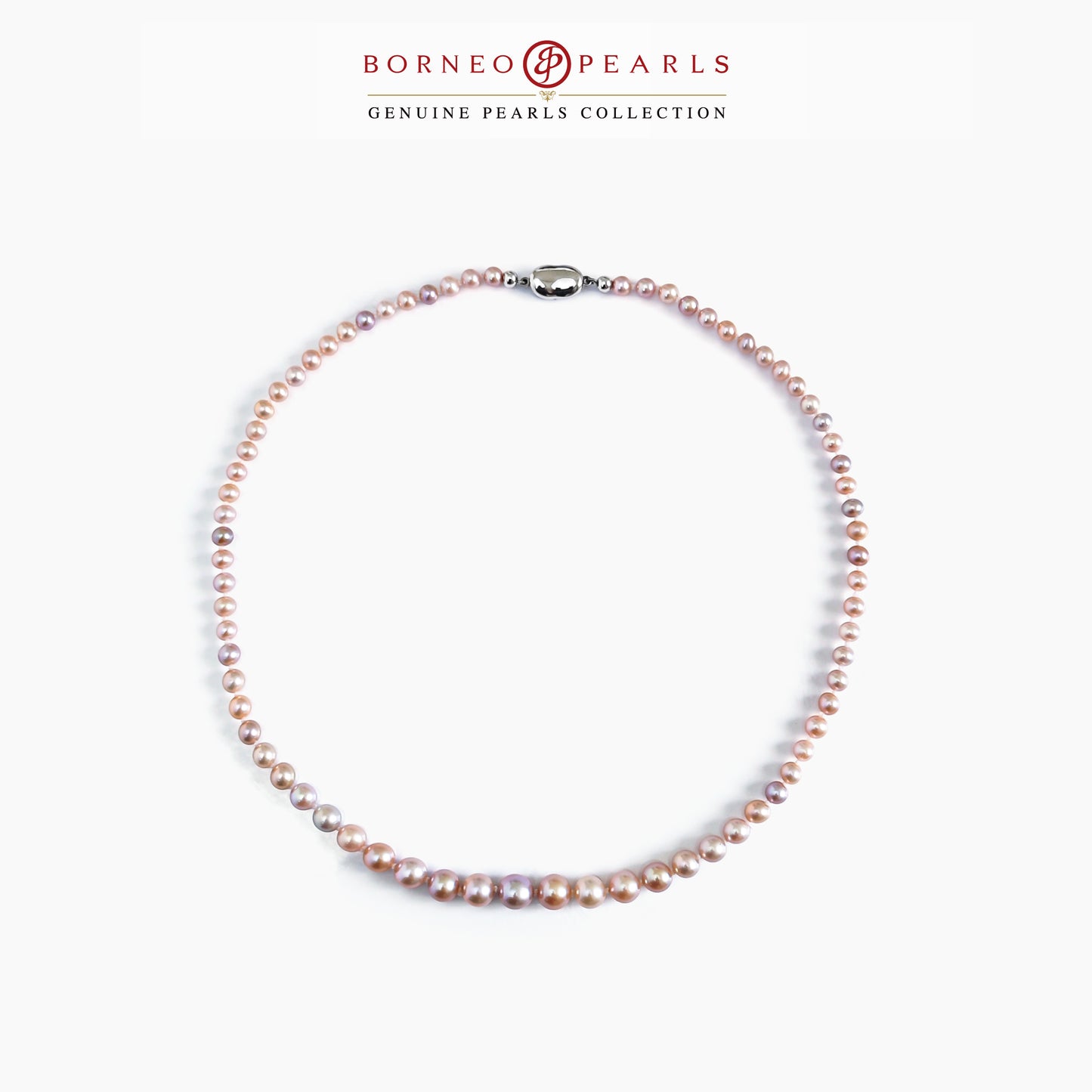 Lavender Grace Pearl Necklace