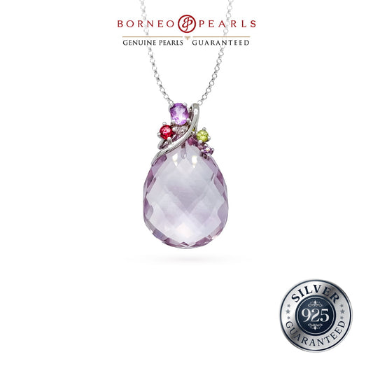 Gemstone Pendant featuring Amethyst