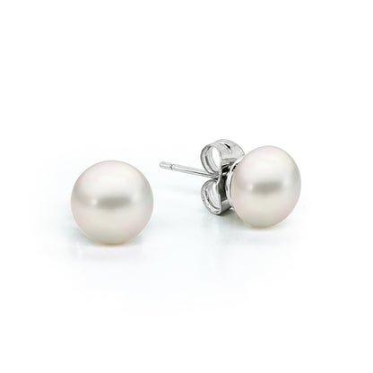 8-9mm Pearl Stud Earrings