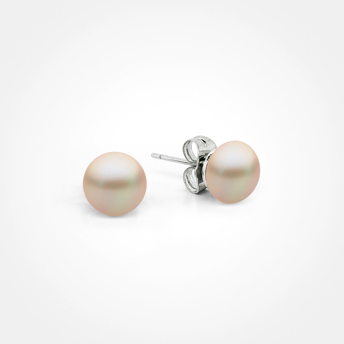 8-9mm Button Pearl Studs
