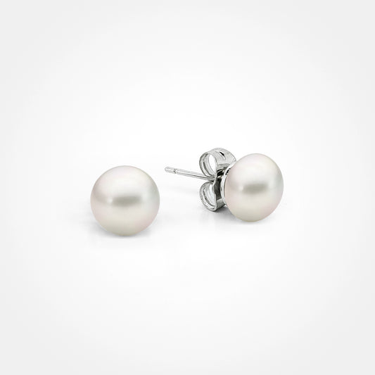 8-9mm Button Pearl Studs