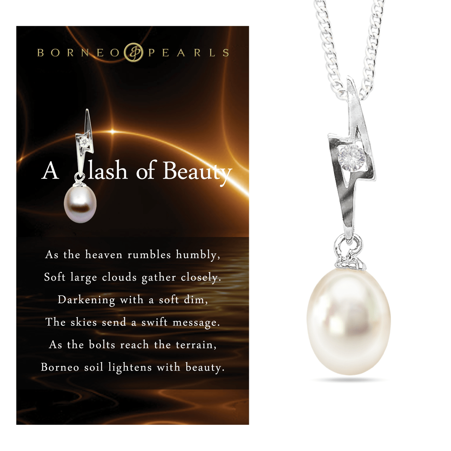 A Flash of Beauty - Story Pendant