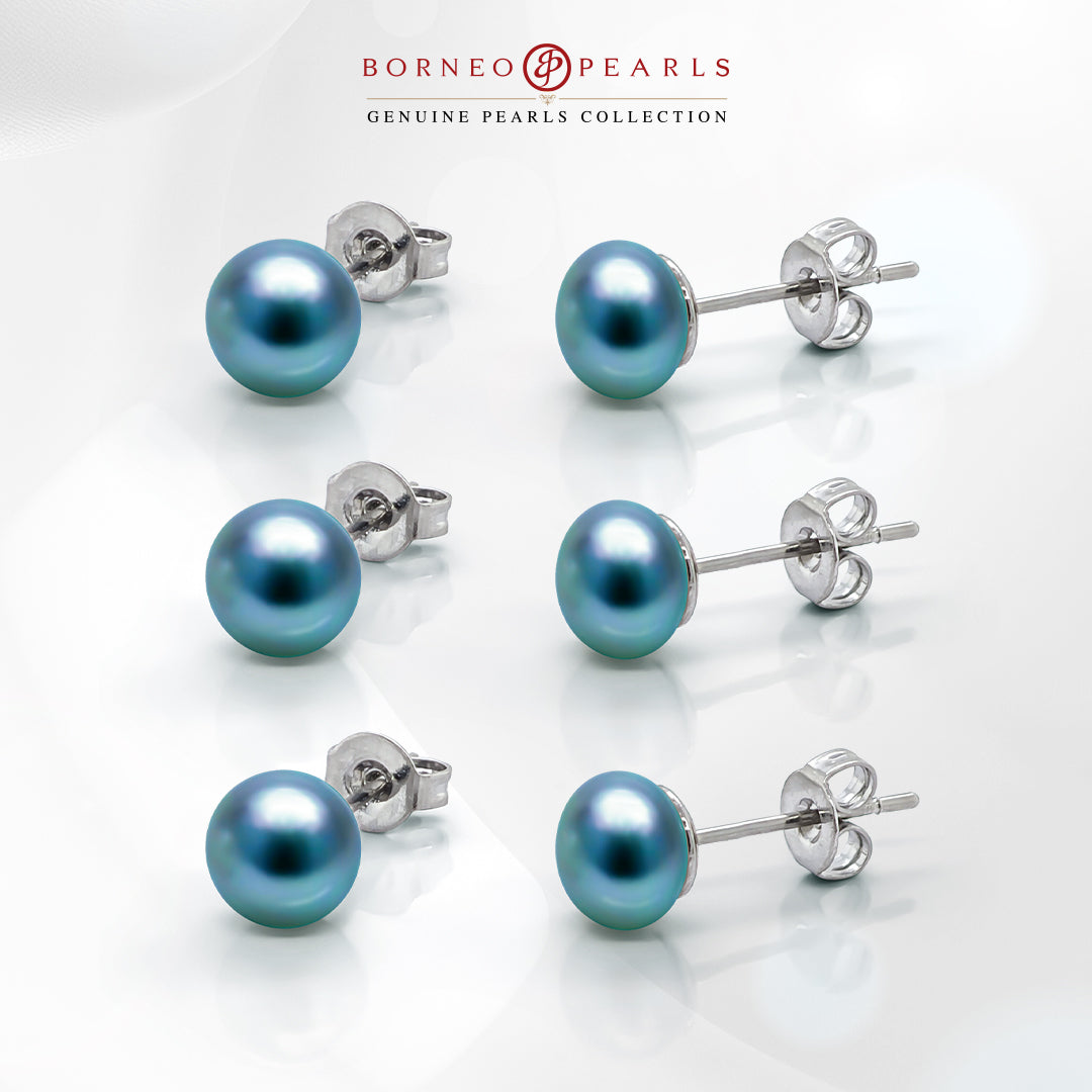 3 Pairs of Pearl Studs for Rm99