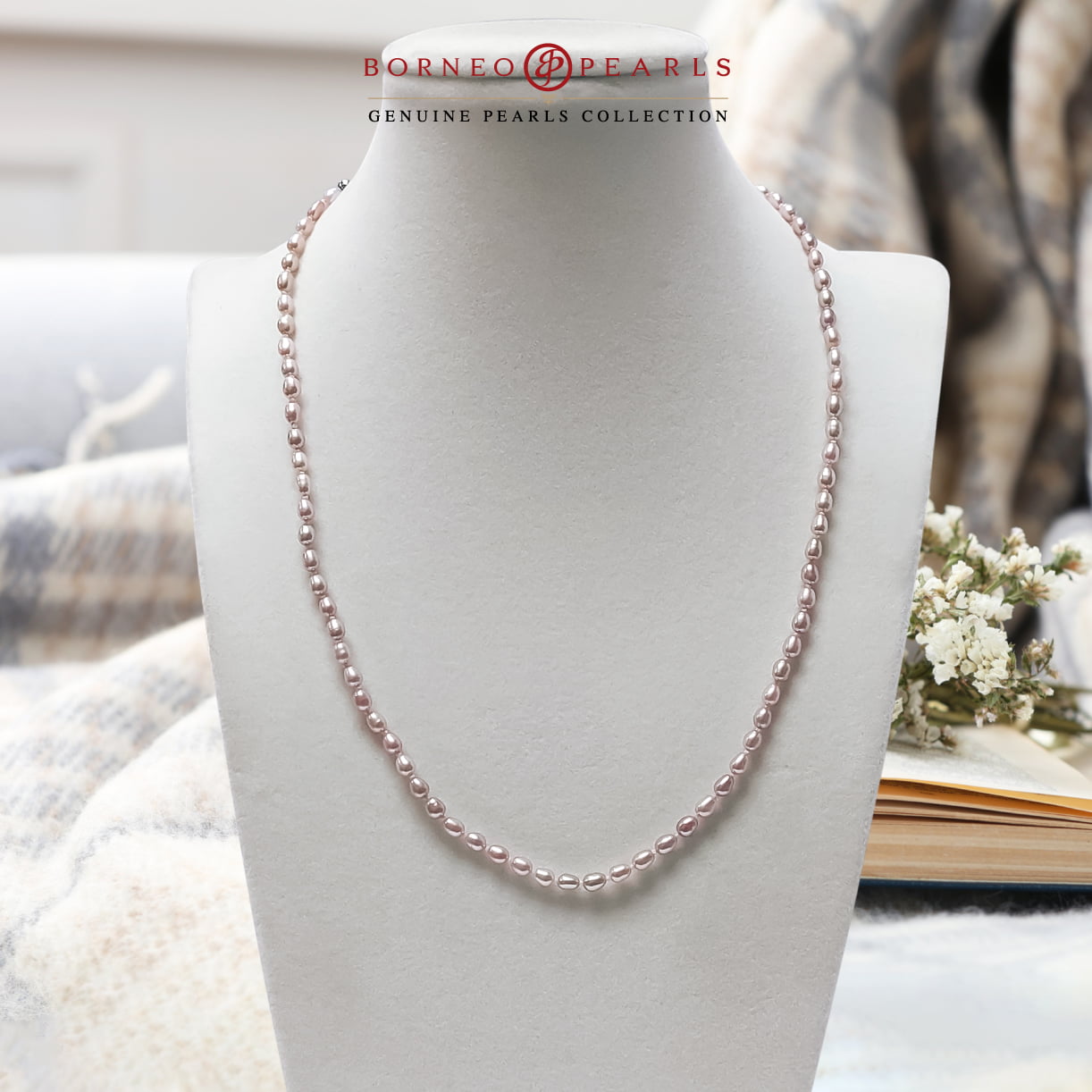 Baby Drop Pearl Choker Necklace