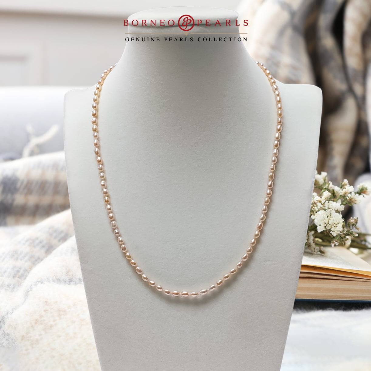 Baby Drop Pearl Choker Necklace