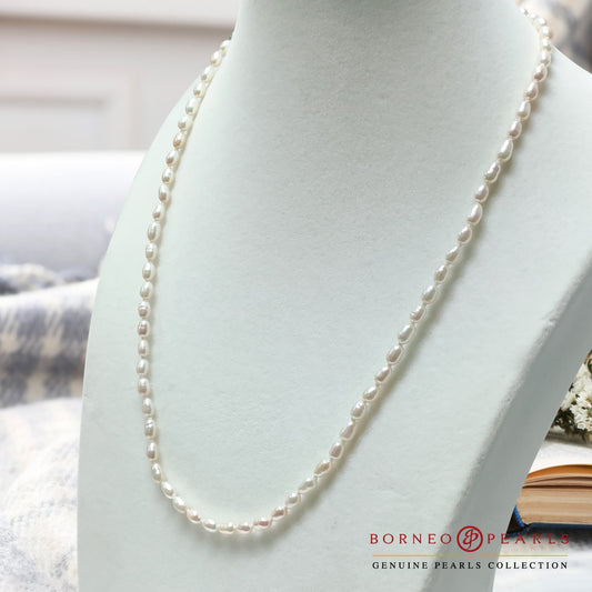 Baby Drop Pearl Choker Necklace