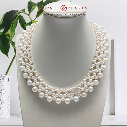 Classic Dream Pearl Bridal  Necklace