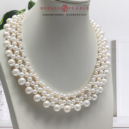 Classic Dream Pearl Bridal  Necklace