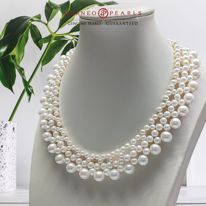 Classic Dream Pearl Bridal  Necklace