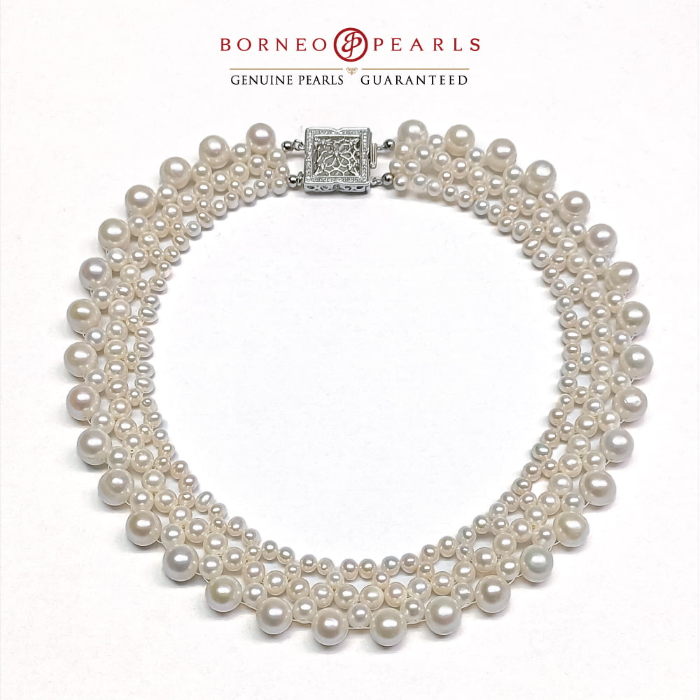 Classic Dream Pearl Bridal  Necklace