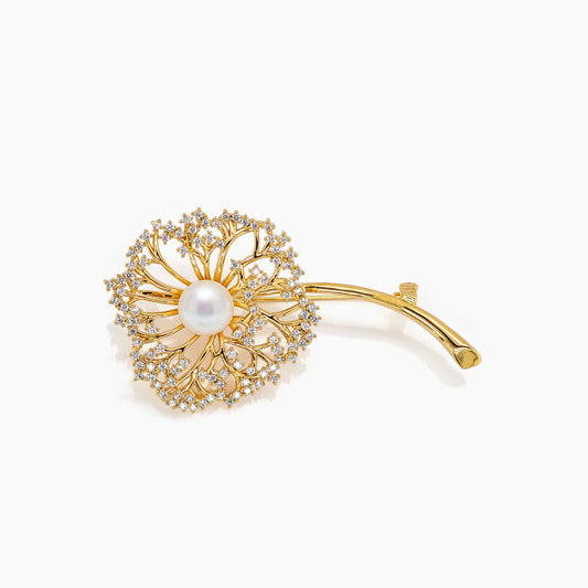 Aurora Bloom Pearl Brooch