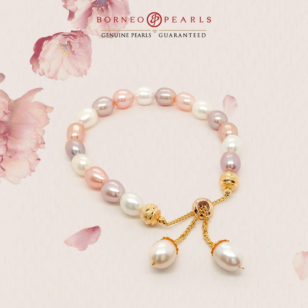 Luscious Pearl Drop Bracelet