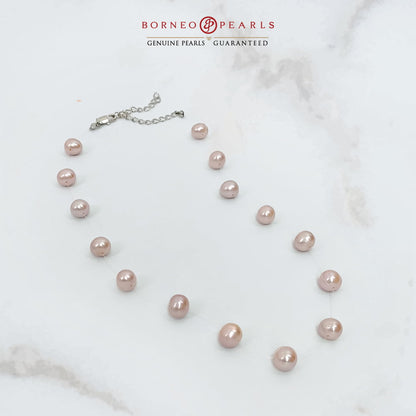 9-10mm Floating Pearl Necklace