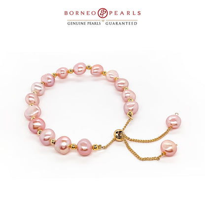 Exquisite Baroque Pearl Bracelet