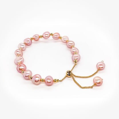 Exquisite Baroque Pearl Bracelet