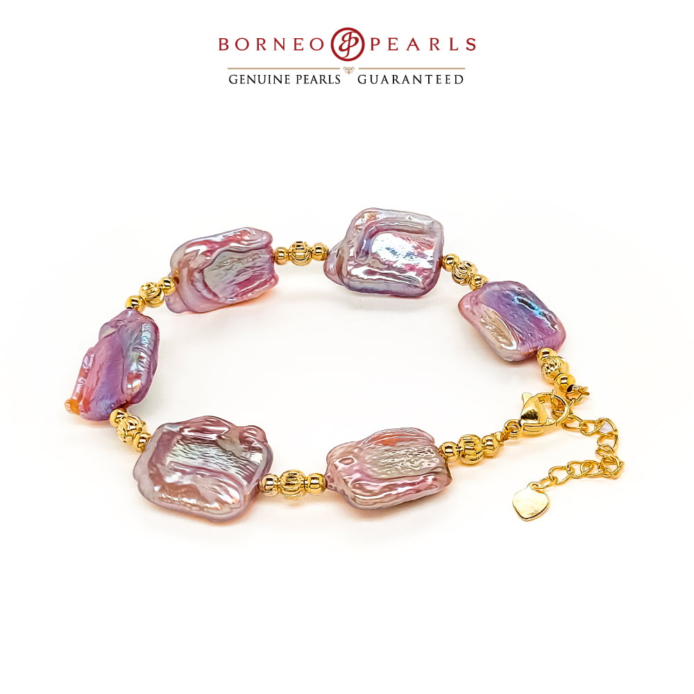 Biwa  Pearl Bracelet